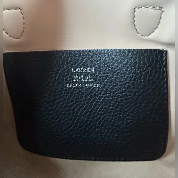 Lauren Ralph Lauren Black Mini Satchel - Rare Sample Development Piece - Picture 8 of 10